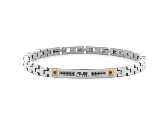 Bracciale 4US: Cesare Paciotti Uomo in Acciaio 4UBR8288 - 4UBR8288